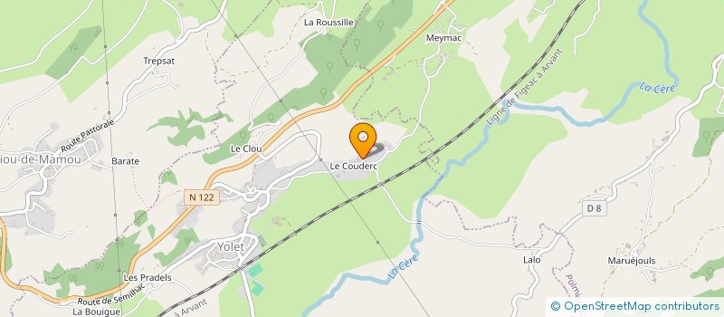 localisation de l'entreprise SEGUIS-ALESIA à YOLET