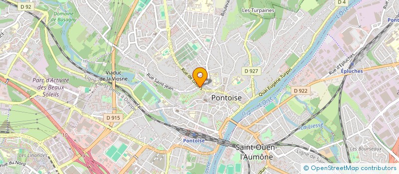 localisation de l'entreprise SEGUNDA  PONTOISE