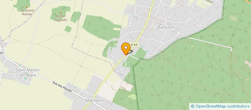 localisation de l'entreprise SEGUR  BARBIZON