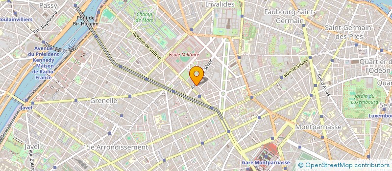 localisation de l'entreprise SEGUR CONSEIL  PARIS