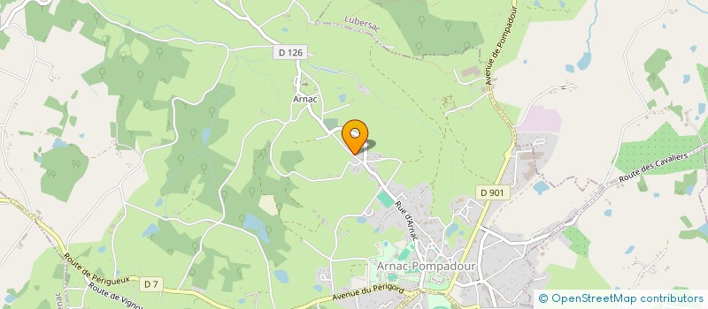 localisation de l'entreprise SEGUR PASSIONS  SEGUR-LE-CHATEAU