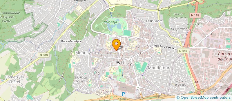 localisation de l'entreprise SEGUR SECURITE PRIVEE à LES ULIS