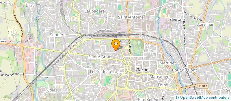 localisation de l'entreprise SEGURA GUILLOT  TARBES