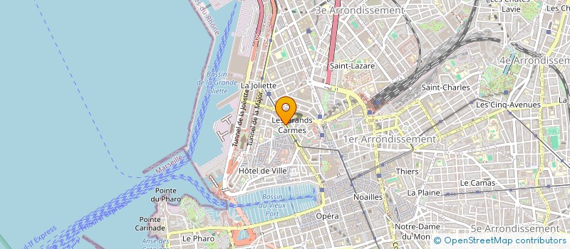 localisation de l'entreprise SEGURA LAALAND PIETROGIOVANNA INDIVISION  MARSEILLE