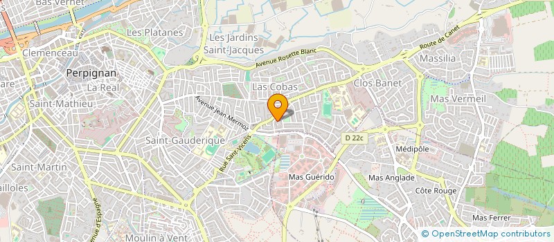 localisation de l'entreprise SEGURA NETTOYAGE à PERPIGNAN