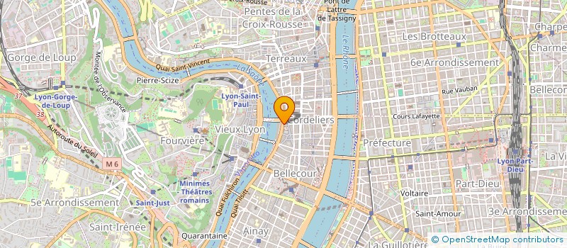 localisation de l'entreprise SEGURA PARTICIPATIONS à LYON
