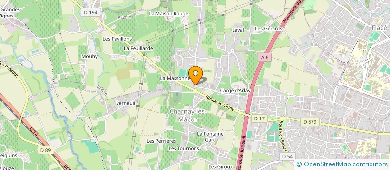 localisation de l'entreprise SEGURA PLAQUISTE à CHARNAY-LES-MACON