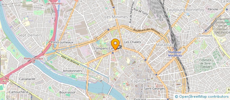 localisation de l'entreprise SEGURADIS à TOULOUSE