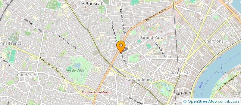 localisation de l'entreprise SEGURET à BORDEAUX