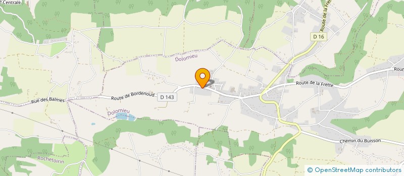 localisation de l'entreprise SEGURISIS à DOLOMIEU