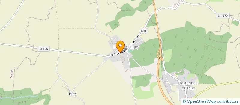 localisation de l'entreprise SEH DEPANNAGE à PARCY-ET-TIGNY