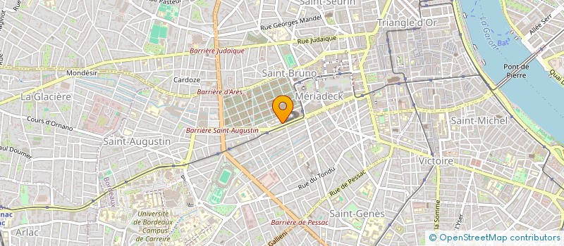 localisation de l'entreprise SEH IS BORDEAUX MERIADECK à BORDEAUX