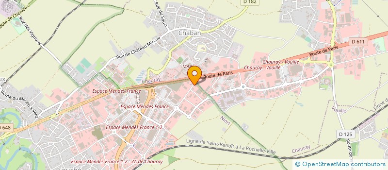 localisation de l'entreprise SEH PC NIORT à NIORT