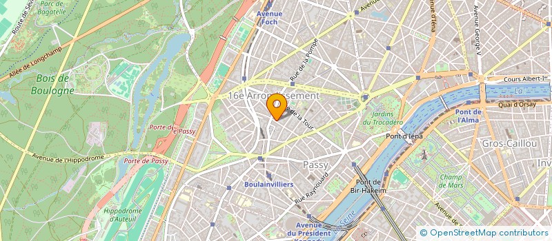 localisation de l'entreprise SEH QUIBERON  PARIS