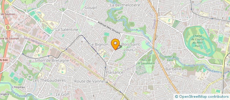localisation de l'entreprise SEHAN SERVICES à ORVAULT