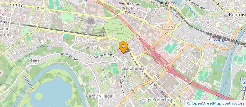 localisation de l'entreprise SEHIM IMMOBILIER  CERGY