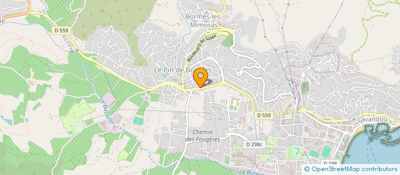 localisation de l'entreprise SEHL à BORMES-LES-MIMOSAS