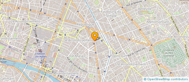 localisation de l'entreprise SEHLI ET COMPAGNIE à PARIS