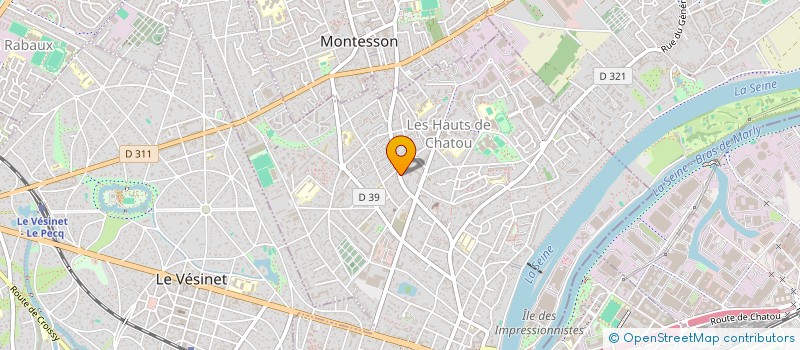 localisation de l'entreprise SEHR EXPERTISE CONSEILS  CHATOU