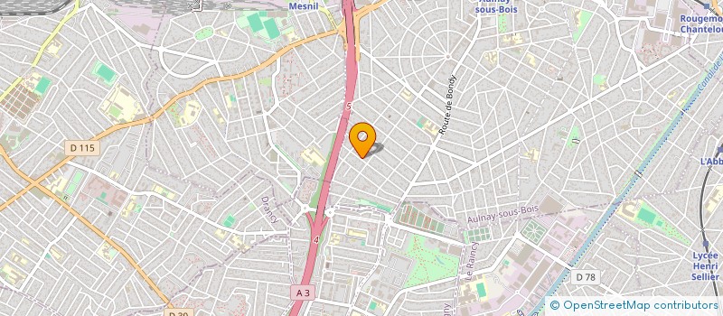 localisation de l'entreprise SEHRINE GLOBAL INVEST à AULNAY-SOUS-BOIS