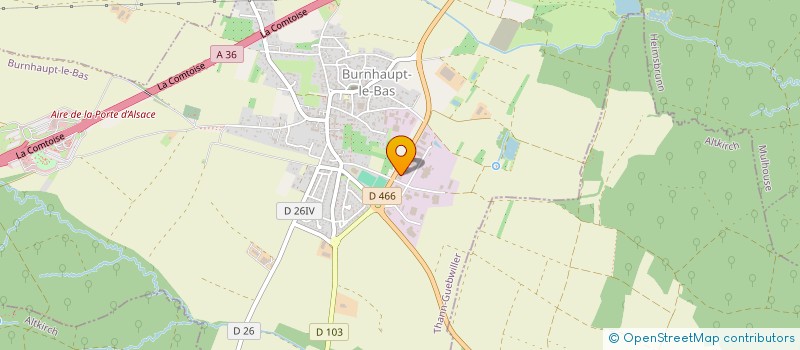 localisation de l'entreprise SEHZADE STEAK HOUSE  BURNHAUPT-LE-BAS