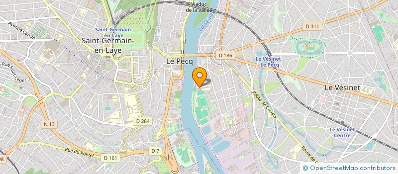 localisation de l'entreprise SEI  LE PECQ