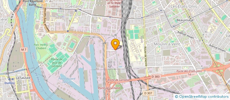localisation de l'entreprise SEI LASER FRANCE à LYON