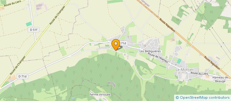 localisation de l'entreprise SEI SERVICE ET INCENDIE  MOTTIER