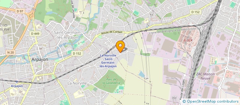 localisation de l'entreprise SEIBAL IMMO à SAINT-GERMAIN-LES-ARPAJON