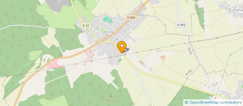 localisation de l'entreprise SEICHEPINE  ARCEY