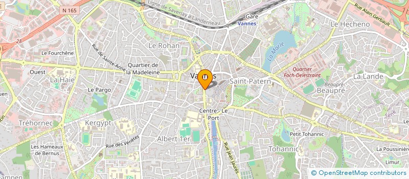 localisation de l'entreprise SEICHES AGRI à VANNES