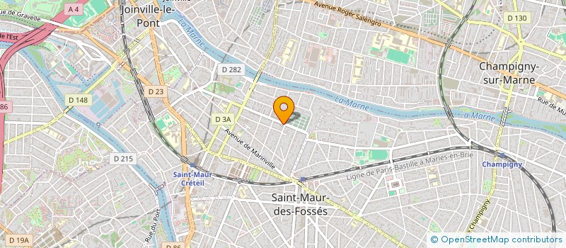 localisation de l'entreprise SEICHO INVEST  SAINT-MAUR-DES-FOSSES