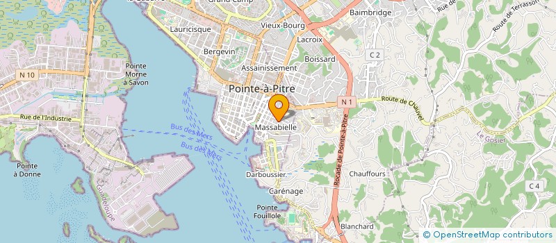 localisation de l'entreprise SEIDEC + à POINTE-A-PITRE