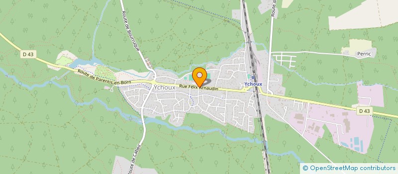 localisation de l'entreprise SEIGAIHA AIKIDO  YCHOUX