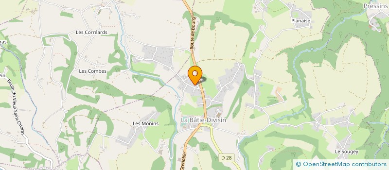 localisation de l'entreprise SEIGLE-BUYAT  LES ABRETS-EN-DAUPHINE