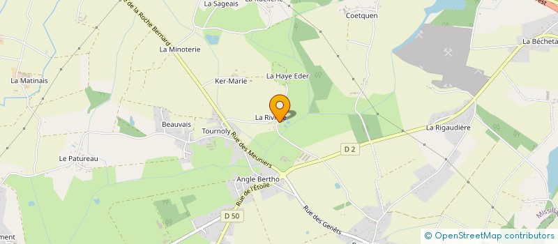 localisation de l'entreprise SEIGLE IMMO  MISSILLAC