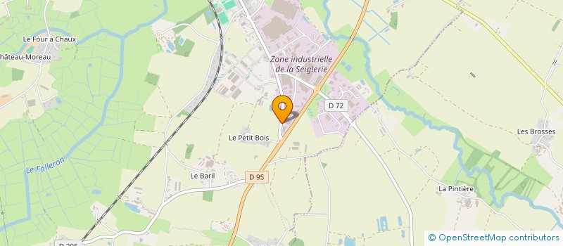 localisation de l'entreprise SEIGLERIE FINANCES  MACHECOUL-SAINT-MEME