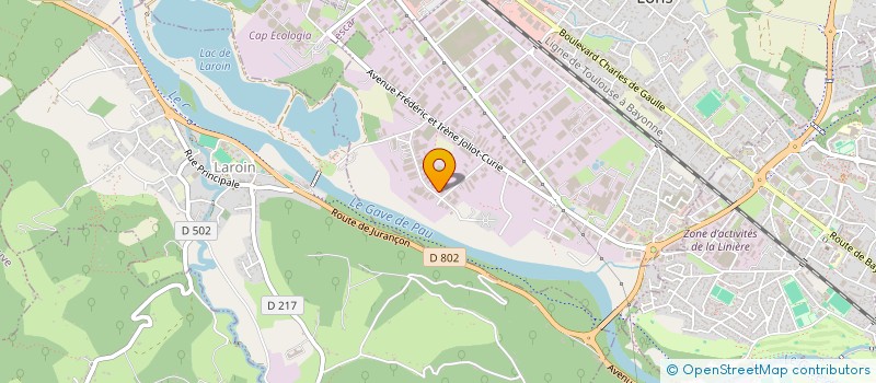 localisation de l'entreprise SEIGNAT INVEST à LONS