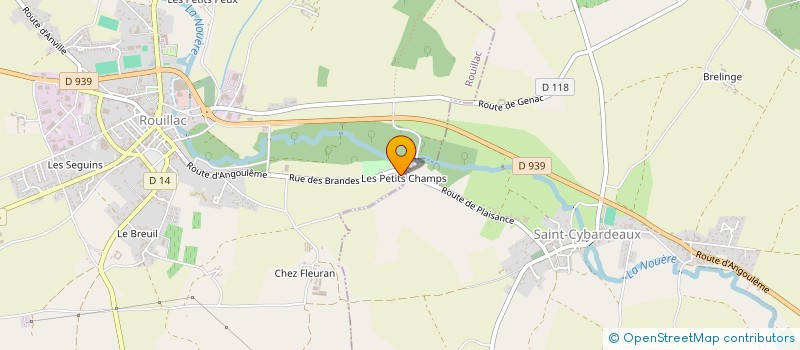 localisation de l'entreprise SEIGNEURET à ROUILLAC