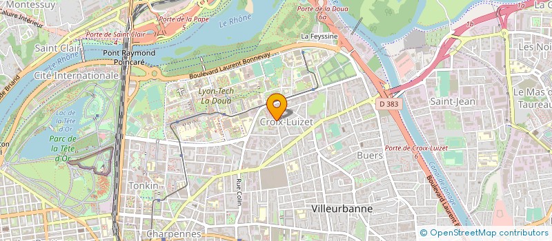 localisation de l'entreprise SEIGNEURET ET SEIGNEURET à VILLEURBANNE