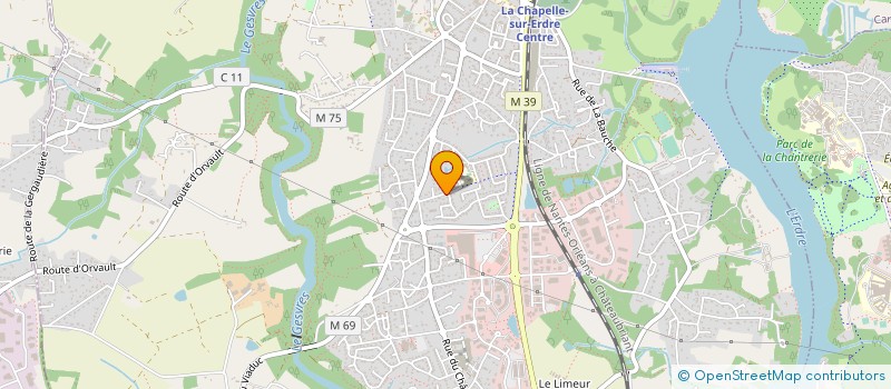 localisation de l'entreprise SEIIA à LA CHAPELLE-SUR-ERDRE