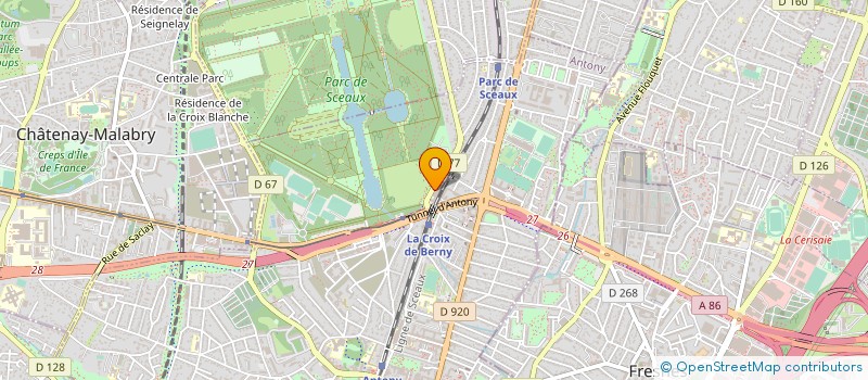 localisation de l'entreprise SEIITRA RESEAU  COURBEVOIE