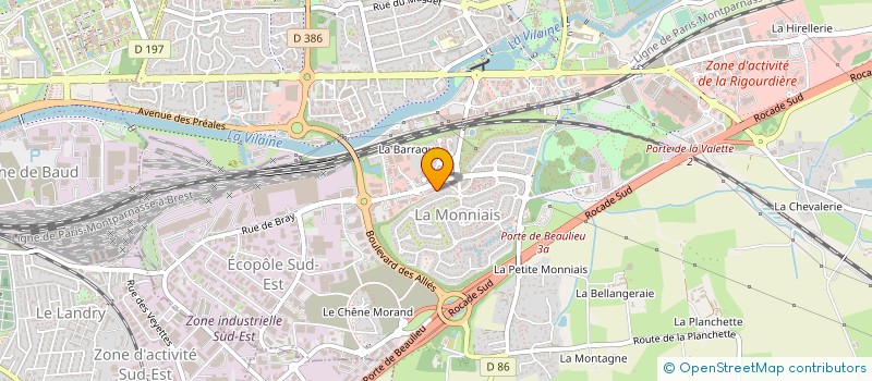 localisation de l'entreprise SEIKEIGEKA  CESSON-SEVIGNE