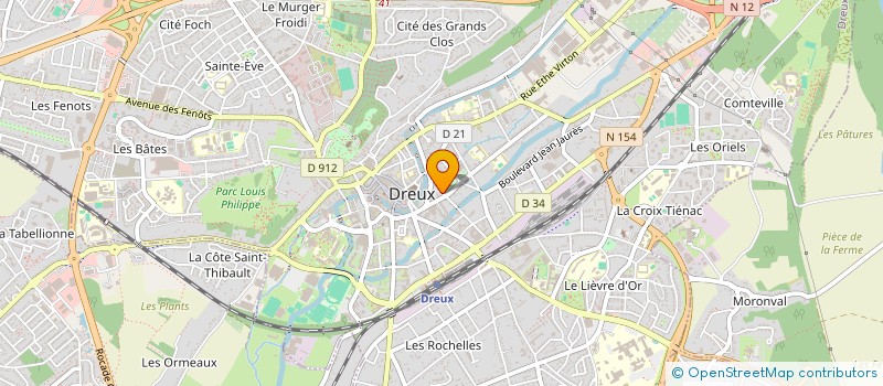 localisation de l'entreprise SEIKO à DREUX