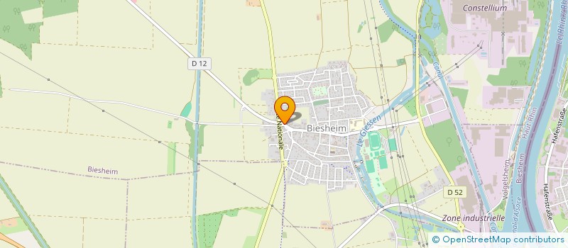 localisation de l'entreprise SEILER DISTRIBUTION  BIESHEIM