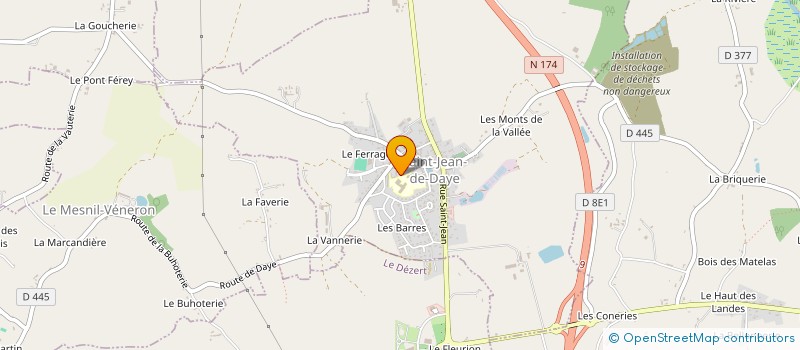 localisation de l'entreprise SEILER GROUPE  SAINT-JEAN-DE-DAYE