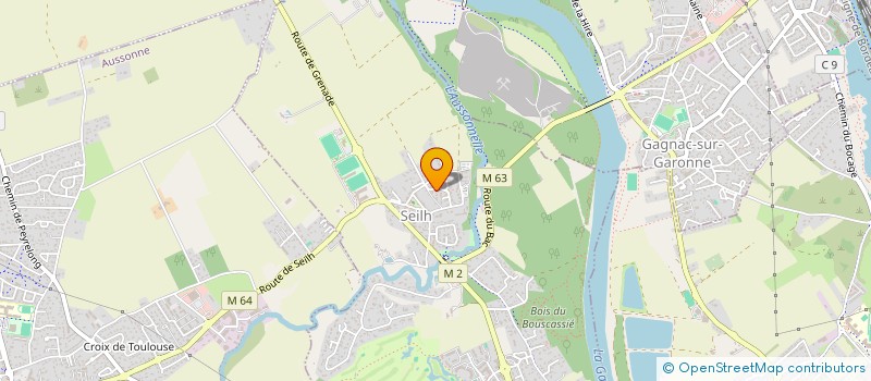 localisation de l'entreprise SEILH FITNESS à SEILH