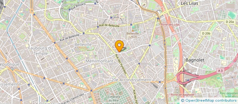 localisation de l'entreprise SEIM à PARIS
