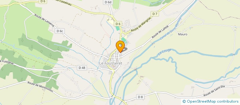 localisation de l'entreprise SEIMA FORMATION BTP  SAINT-ELIX-LE-CHATEAU