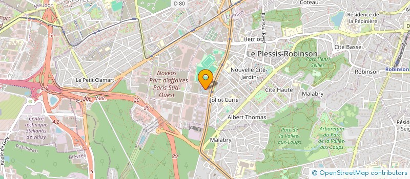 localisation de l'entreprise SEIMAF à VELIZY-VILLACOUBLAY